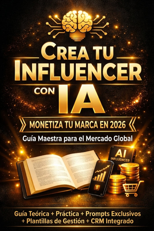 La Guía Maestra para Crear Influencers Virtuales y Monetizar en 2026